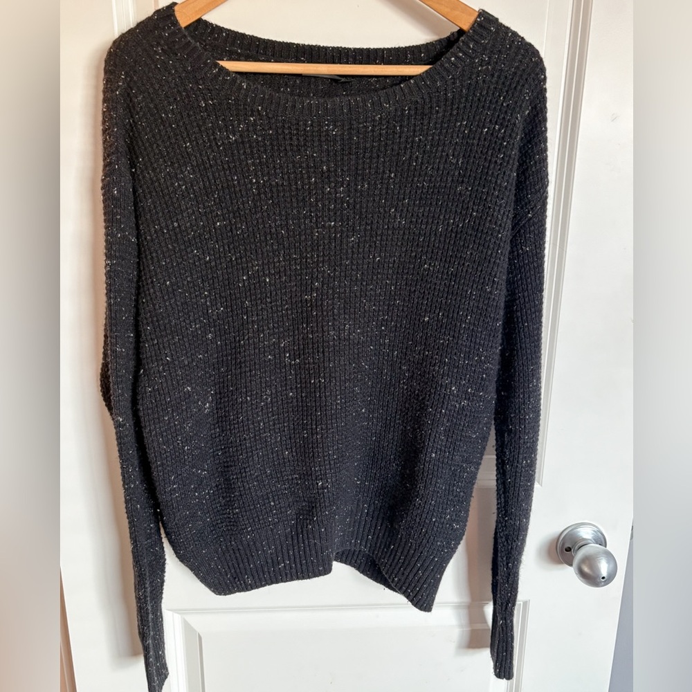 Talula Black Crew Neck Sweater